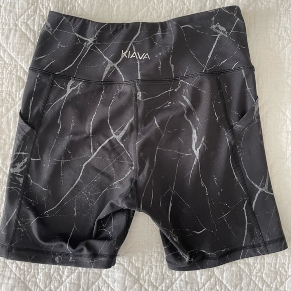 Kiava marble Biker Shorts - Picture 2 of 3